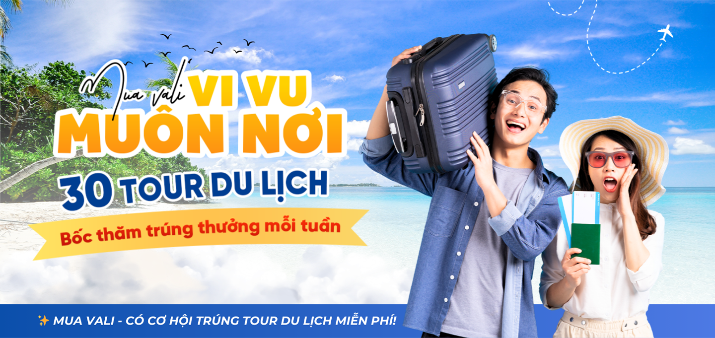 Banner mua vali vi vu muôn nơi